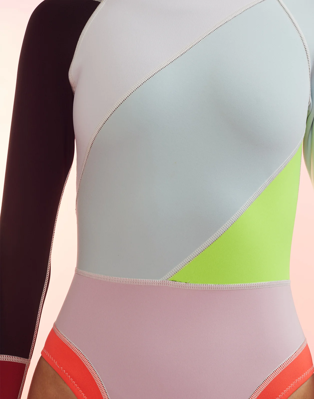 Janet Colorblock High Cut Wetsuit - Image 5