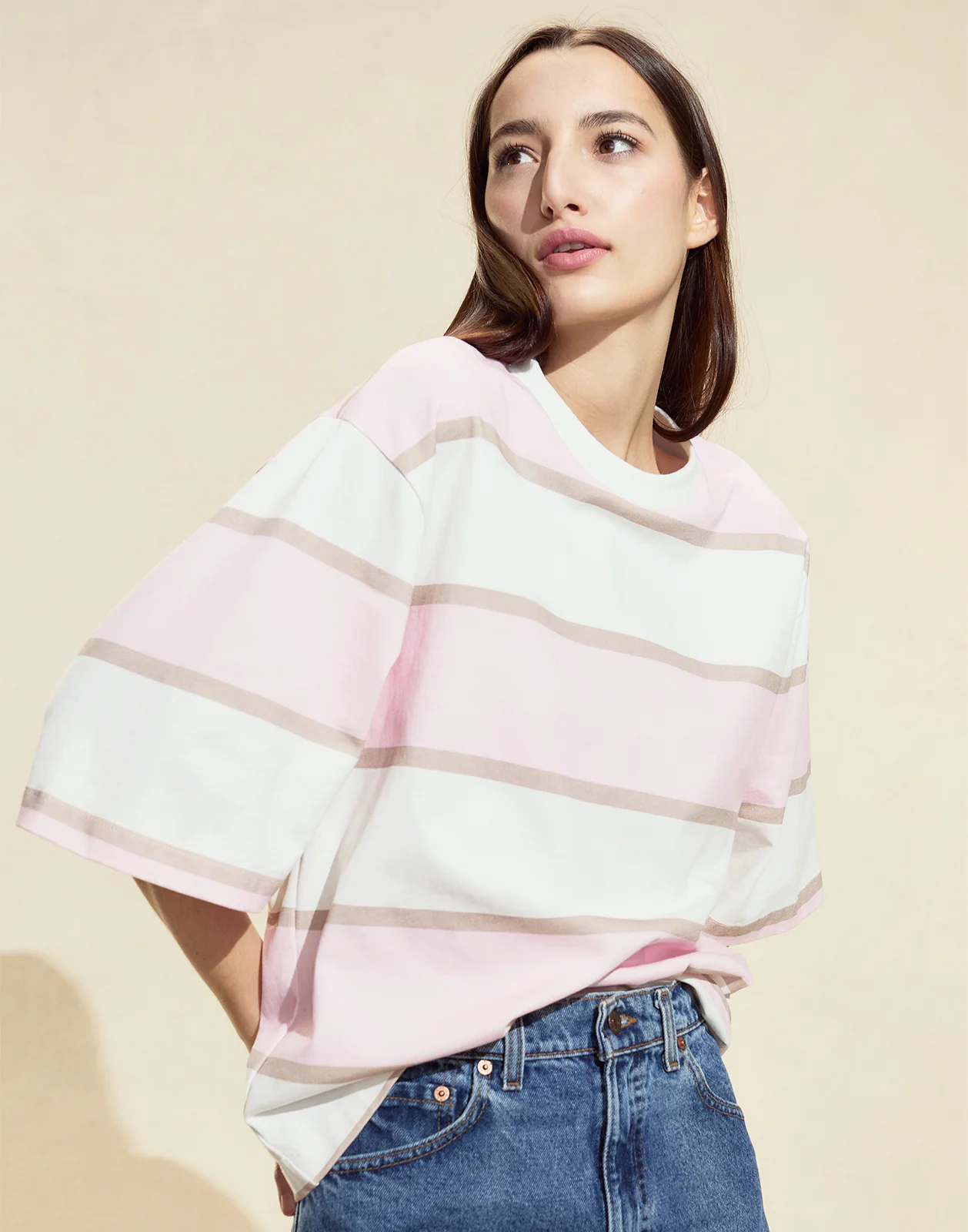 Malibu Striped Tee - Image 5
