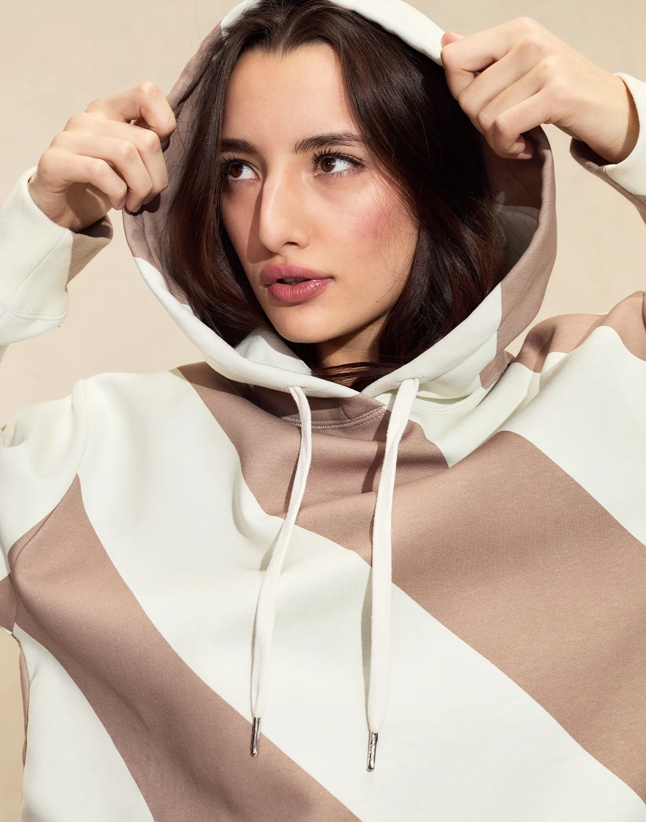 Drew Striped Hoodie - Image 3