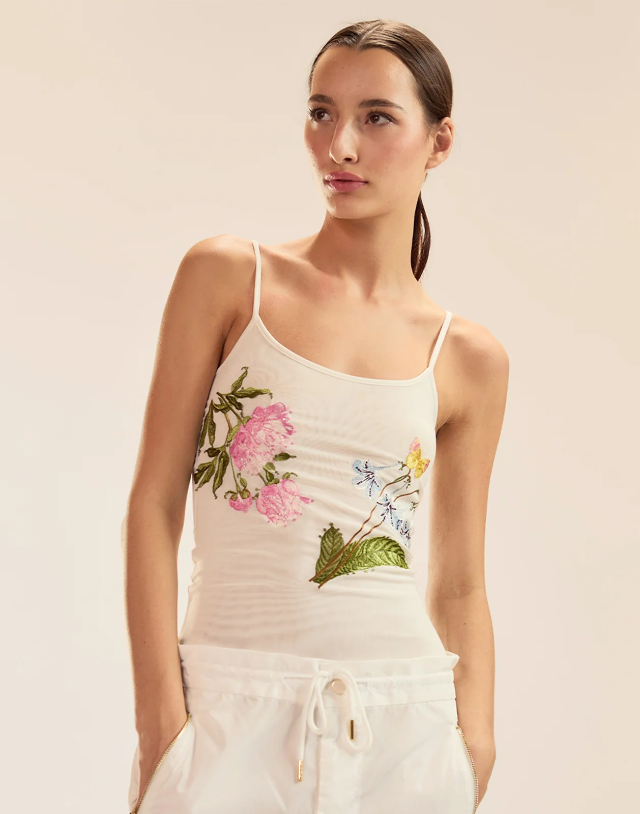 Wildflower Embroidered Cami - Image 5