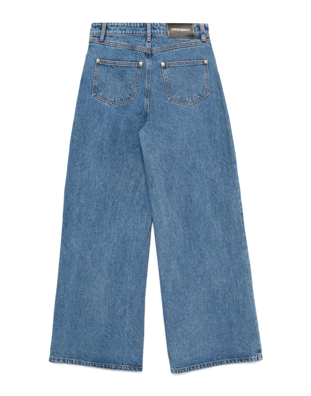 Embroidered Wide-leg Jean - Image 6