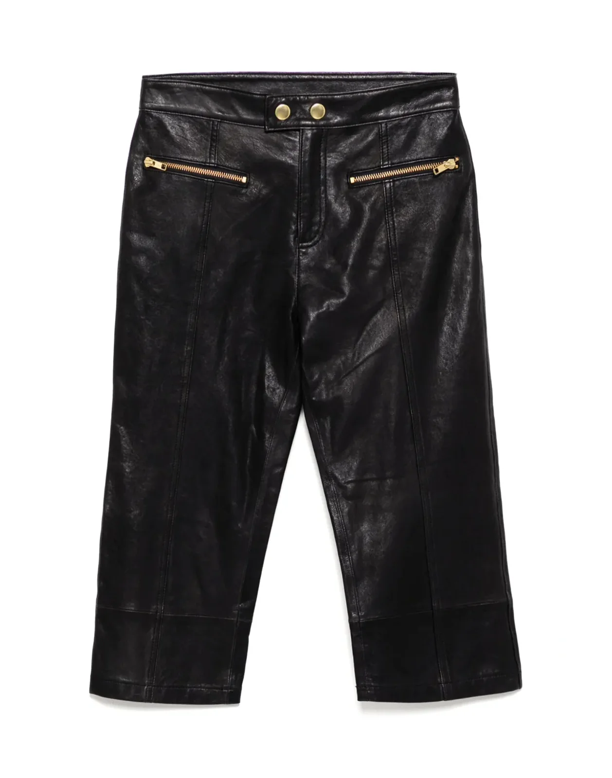 Downtown Leather Capris - Image 8