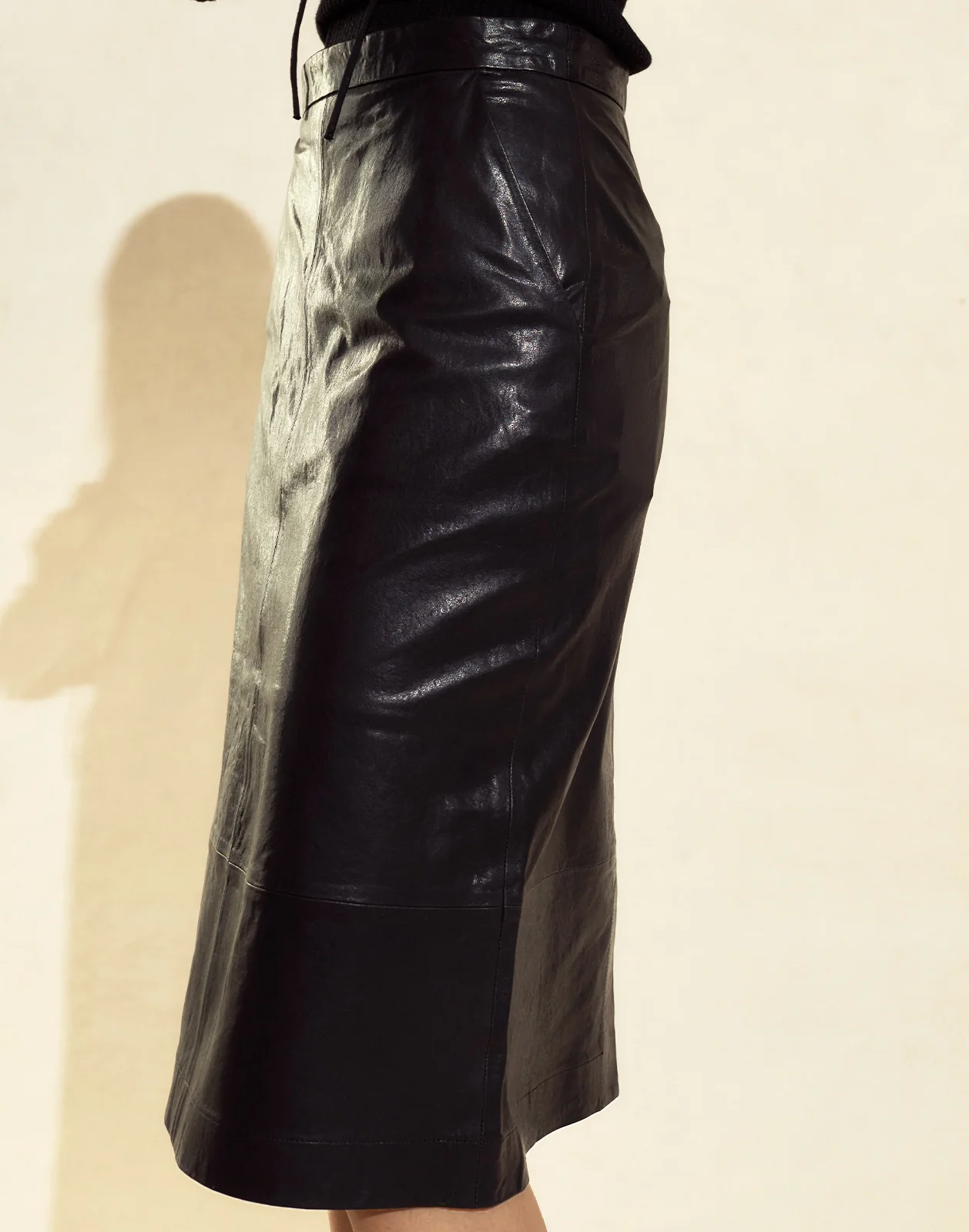 The London Leather Skirt - Image 4