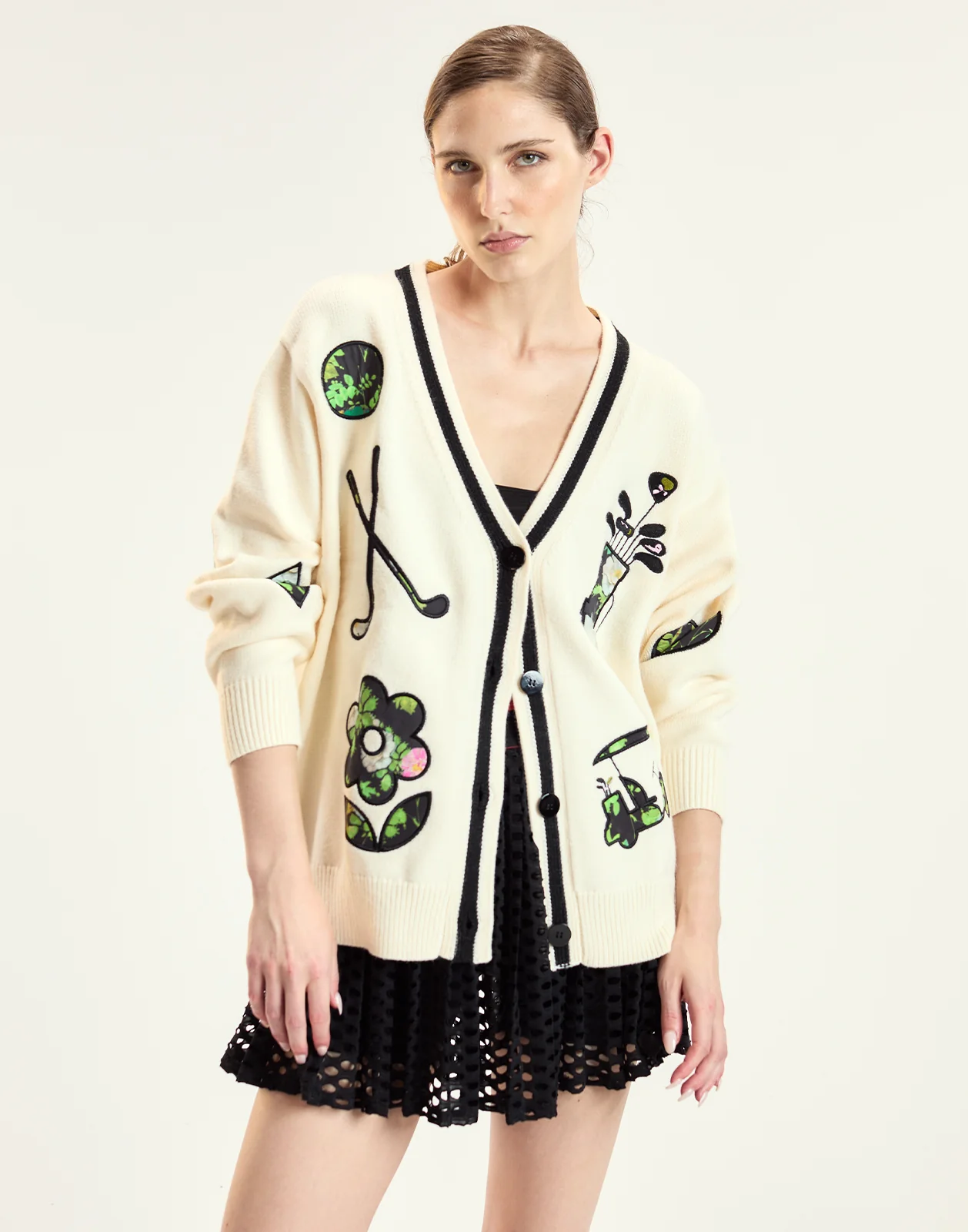 Patchwork Cardigan