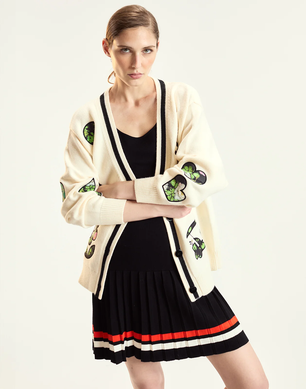 Patchwork Cardigan - Image 3