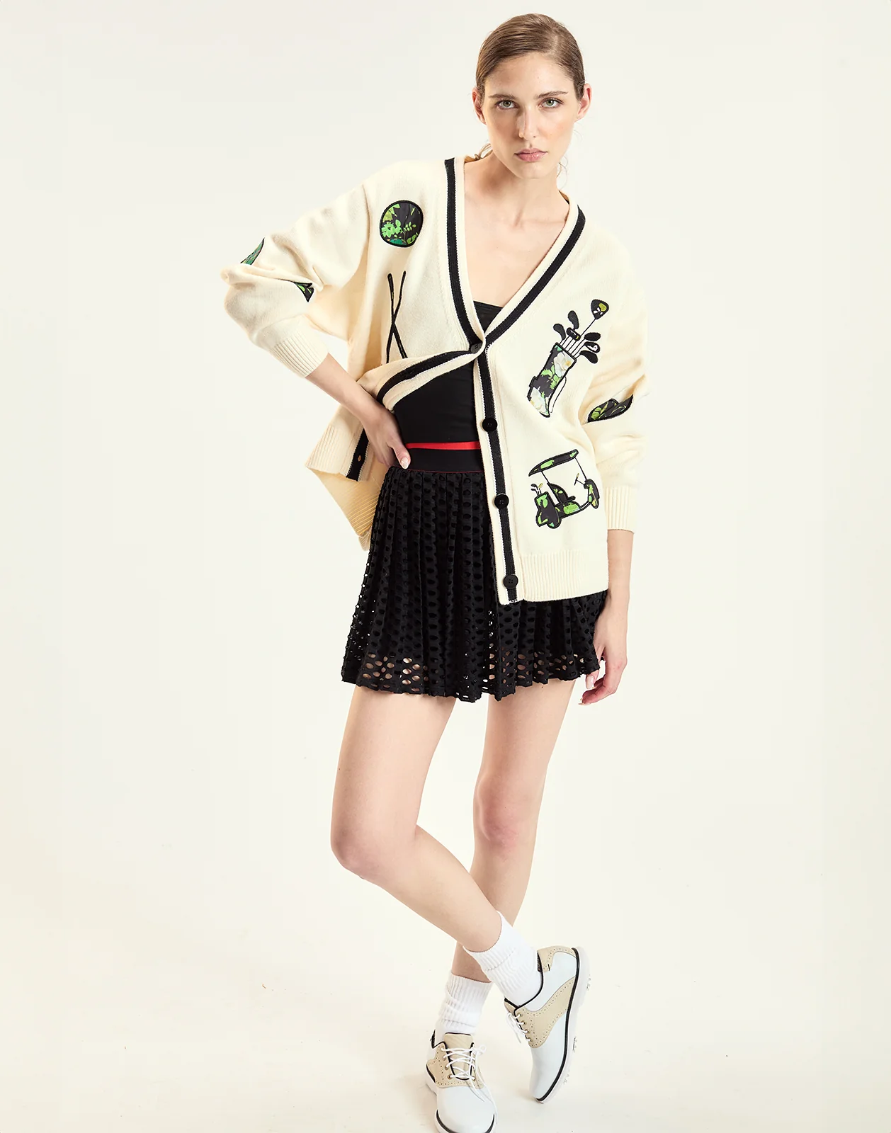 Patchwork Cardigan - Image 4