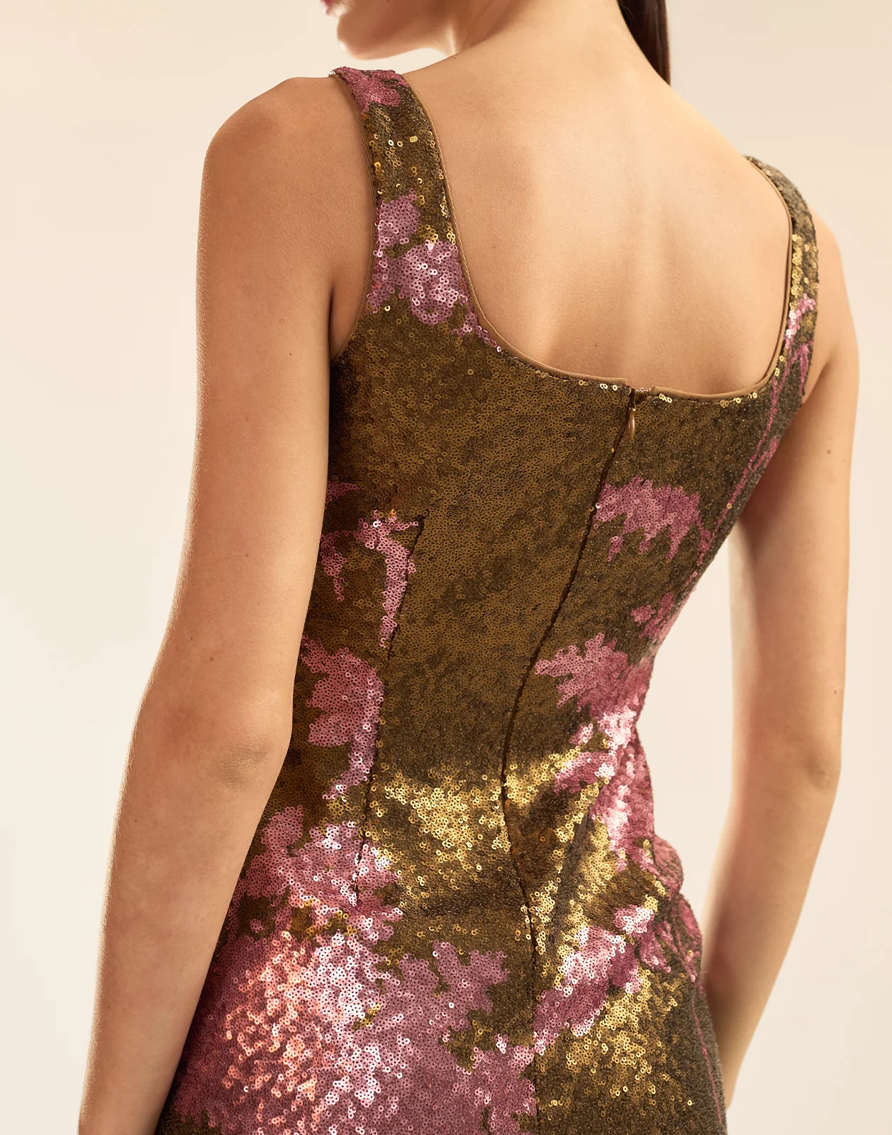 Golden Hour Sequin Dress - Image 5