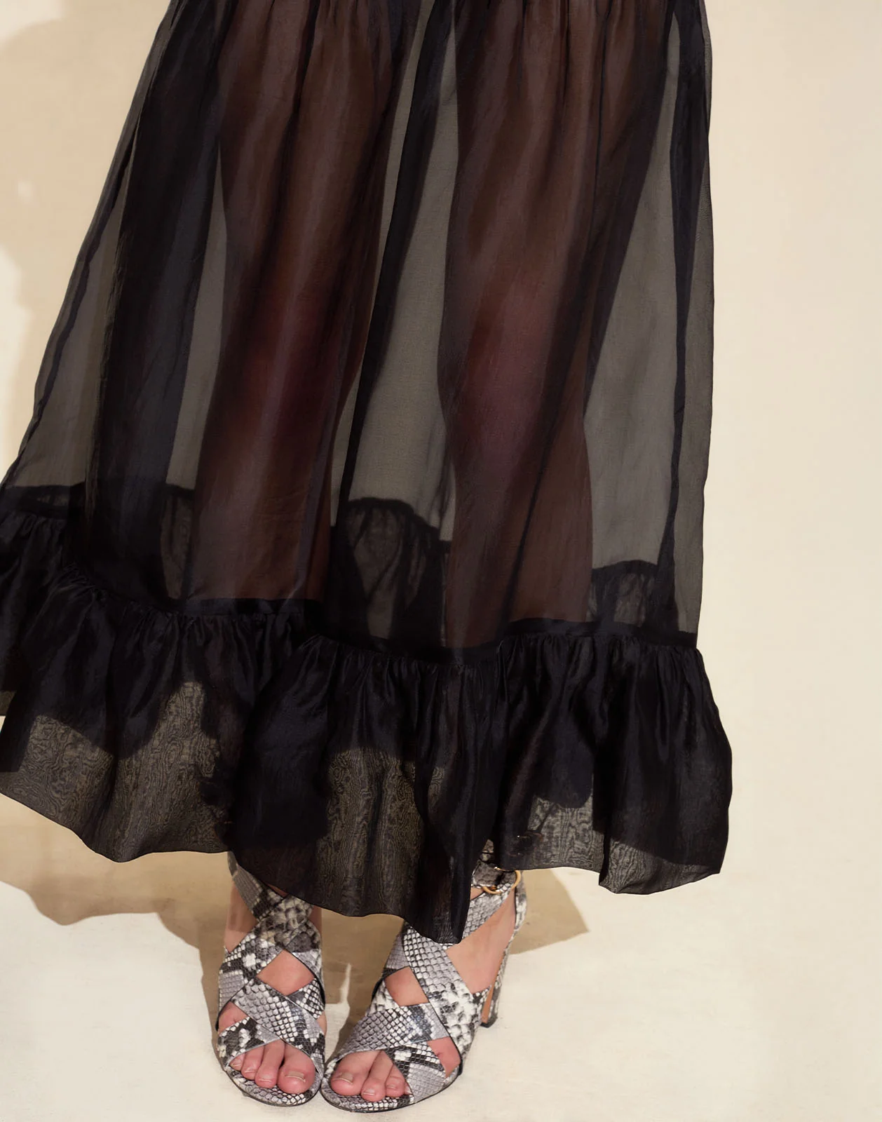 Serafina Silk Skirt - Image 5