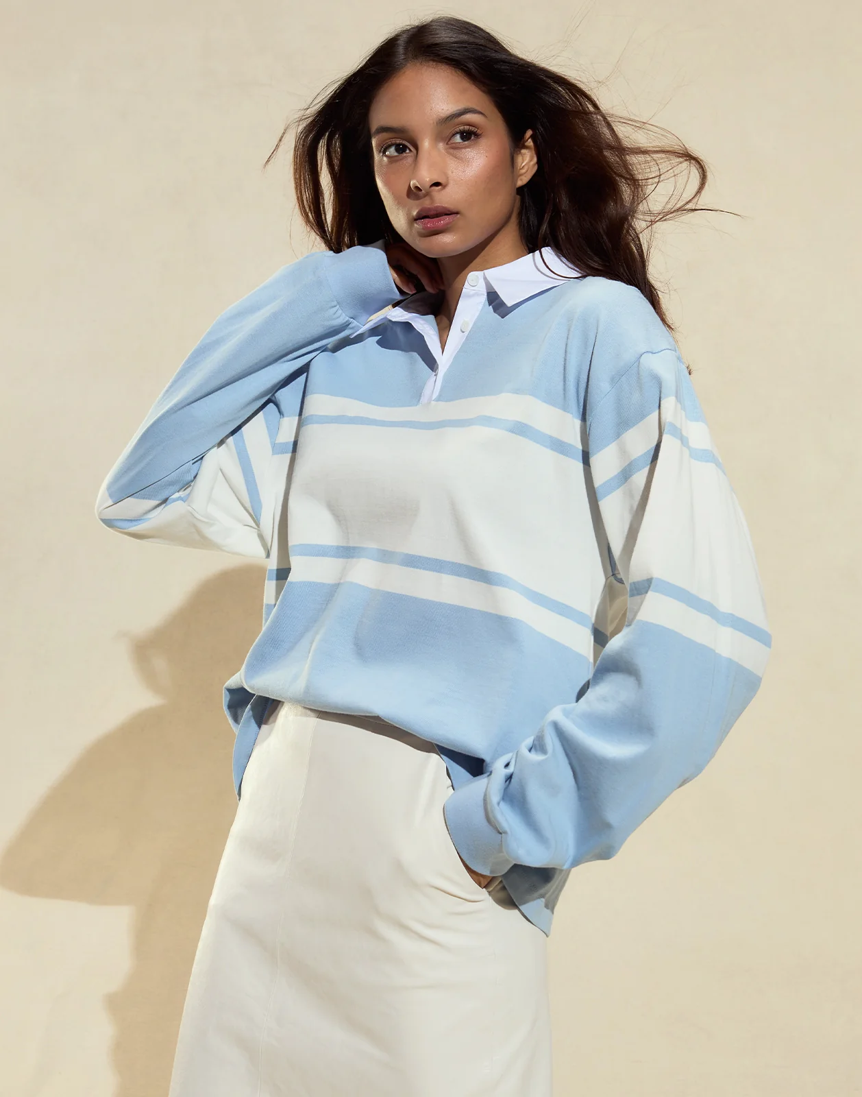 Ardie Striped Rugby Shirt - Image 5